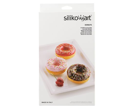 Форма для приготовления пончиков Donuts ?7,5 см силиконовая, Silikomart, изображение 10