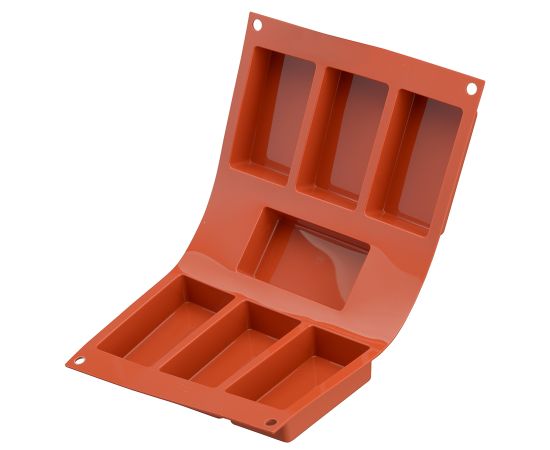 Форма для приготовления пирожных Rettangolo силиконовая, Silikomart, изображение 7