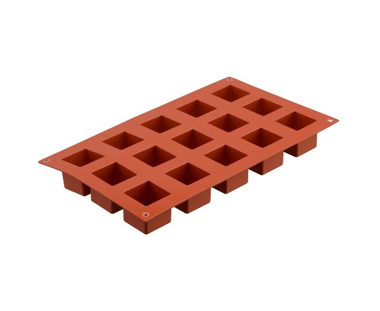 Форма для приготовления пирожных Cube 3,5 х 3,5 см силиконовая, Silikomart, изображение 5