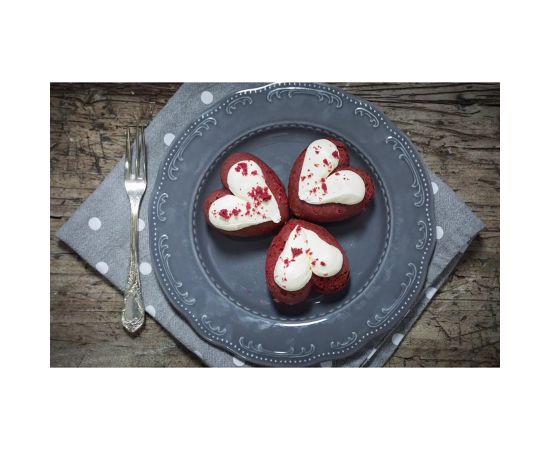 Форма для приготовления пирожных Cuoricino 20,5 х 19,8 см силиконовая, Silikomart, изображение 4