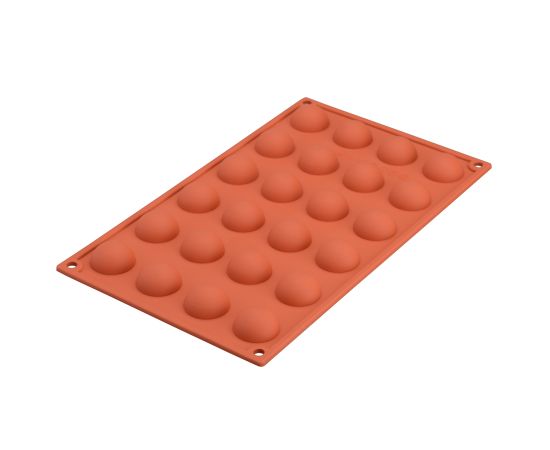 Форма для приготовления пирожных Semisfera 17,5 х 23 см силиконовая, Silikomart, изображение 6