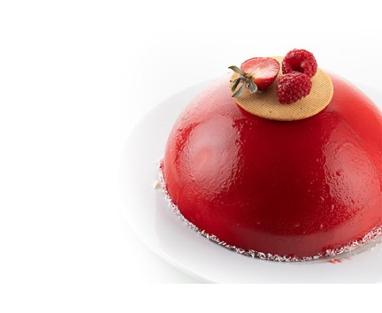 Форма для приготовления тортов Zuccotto, 1108 мл, D16 см, H8 см, силиконовая, Silikomart, изображение 4