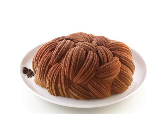Форма для приготовления пирожного Wooly ?19 см силиконовая, Silikomart