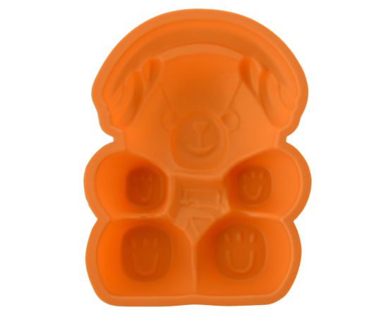 Форма для приготовления пирожного Teddy Bear 12,5 х 16 см силиконовая, Silikomart, изображение 2
