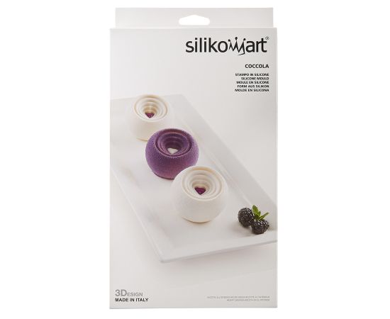 Форма для приготовления пирожных Coccola 18 х 34 см силиконовая, Silikomart, изображение 7