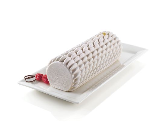 Форма для приготовления пирожного Quenelle, 24,5 х 9,5 х 7,7 см, силиконовая, Silikomart, изображение 3