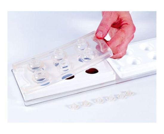 Форма для приготовления пирожного MUL3D-28 for 6 Cake Pops, 12 х 42,5 х 4,3 см, D2,8 см, силиконовая, Silikomart, изображение 6