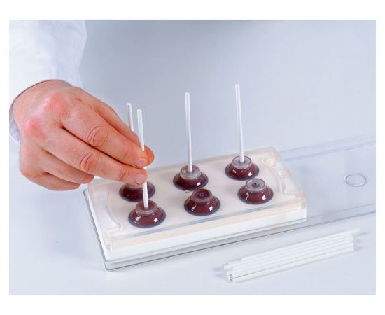 Форма для приготовления пирожного MUL3D-28 for 6 Cake Pops, 12 х 42,5 х 4,3 см, D2,8 см, силиконовая, Silikomart, изображение 9