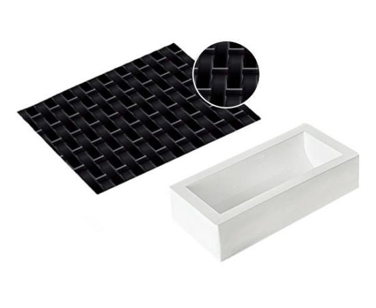 Форма для приготовления пирожного Kit Buche Vienna, 1300 мл, 25 х 9 х 7 см, силиконовая, Silikomart, изображение 2