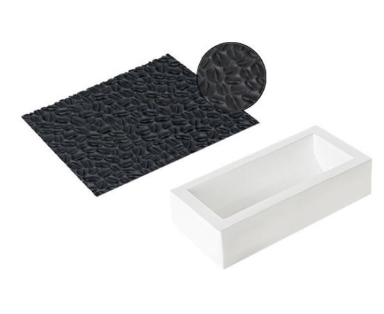 Форма для приготовления пирожного Kit Buche Coffee, 1300 мл, 25 х 9 х 7 см, силиконовая, Silikomart, изображение 2