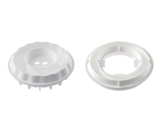 Форма для приготовления пирожного Kit Diamond Crown, 2000 мл, 27 х 29 х 7,5 см, D24 см, силиконовая, Silikomart, изображение 2